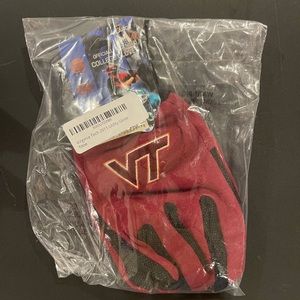 Virginia Tech Logo Utility Gloves Hokies XL